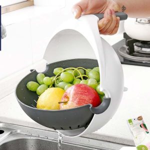 2 in 1 Kitchen Strainer/Colander Bowl Set