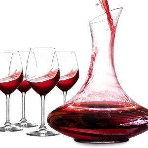Wine clearance decanter set