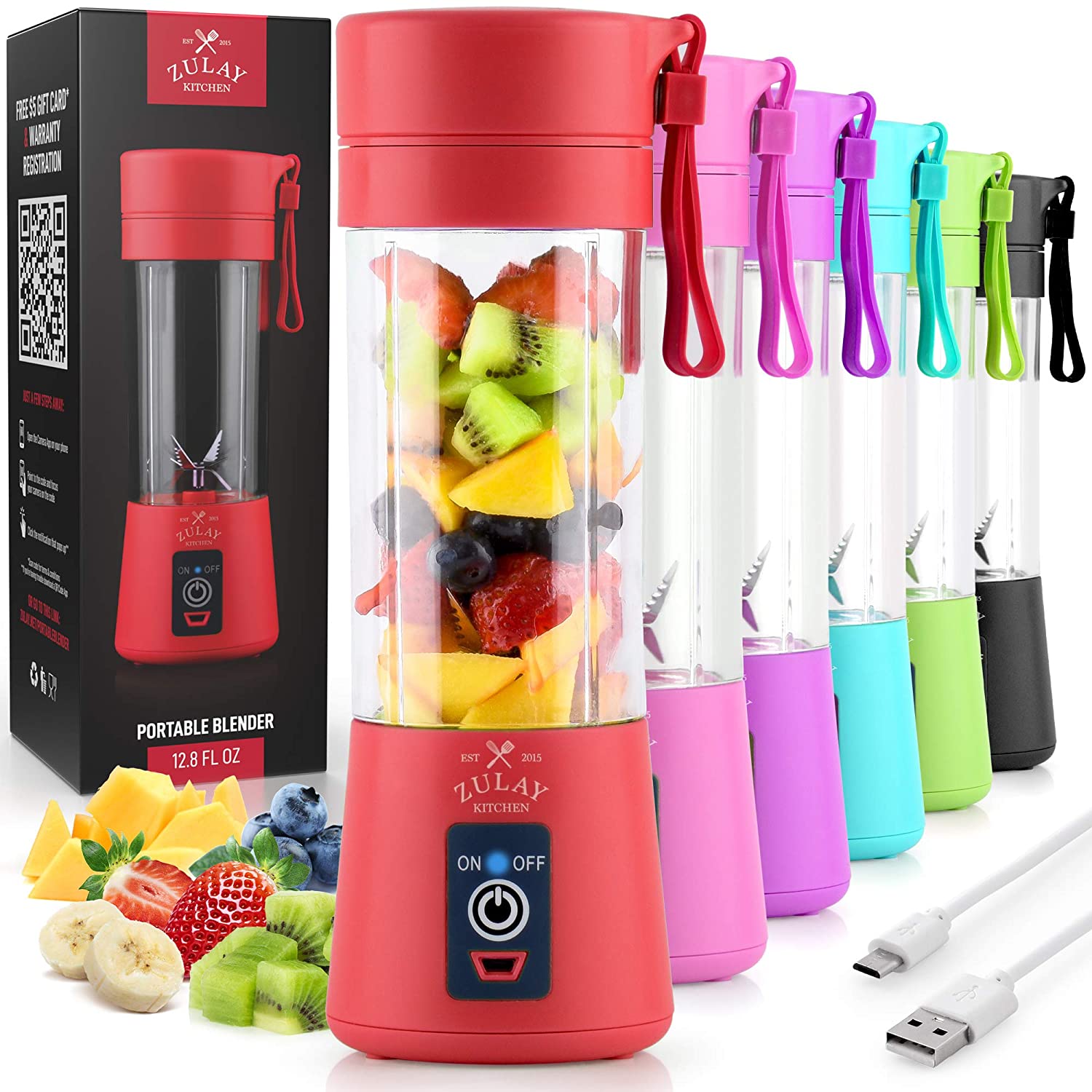 SMARTWARE Portable Blender For Shakes And Smoothies - USB