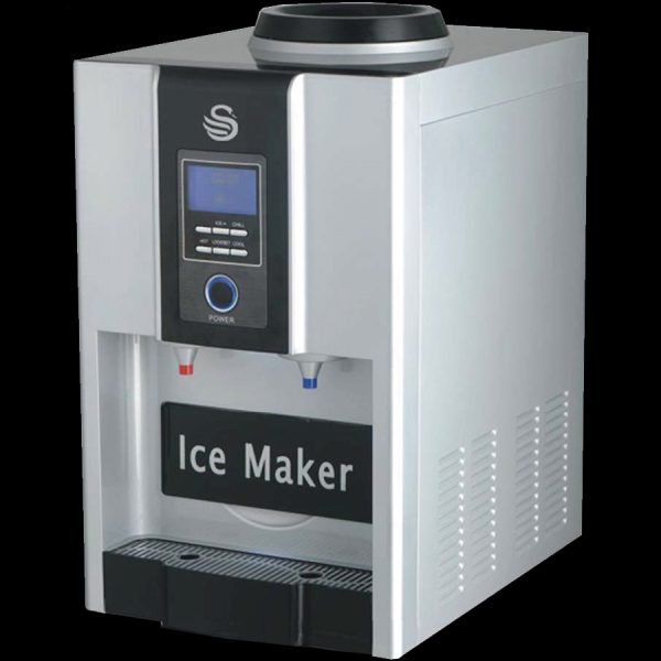 SMARTWARE SWAN Premium Countertop Water and ice maker Dispenser, Holds
