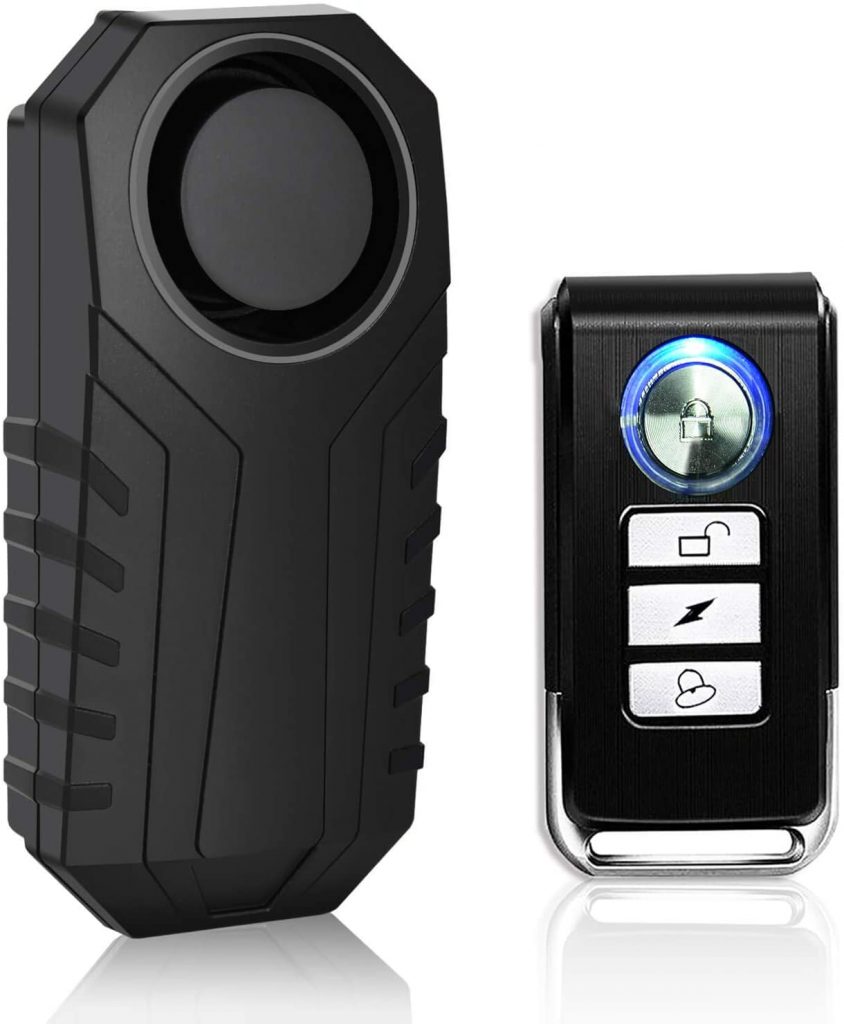 SMARTWARE Wireless Bicycle Alarm,AntiTheft Vibration Motorcycle