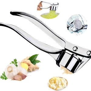 Stainless Steel Garlic Crusher Garlic Press Ginger Garlic Press Kitchenware The home kitchen restaurant is essential, easy to use and easy to clean