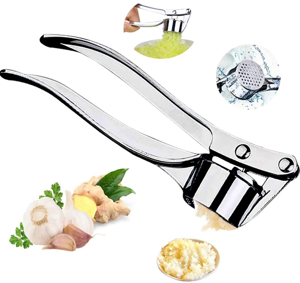 Stainless Steel Garlic Crusher Garlic Press Ginger Garlic Press