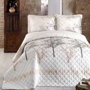 LUXURY Quilt Set Full/Queen Size(96"x90", White) - Super Soft Lightweight Microfiber Bedspreads, All Seasons Suitable Coverlet for Queen Bed - 3 Pieces(Includes 1 Qu
