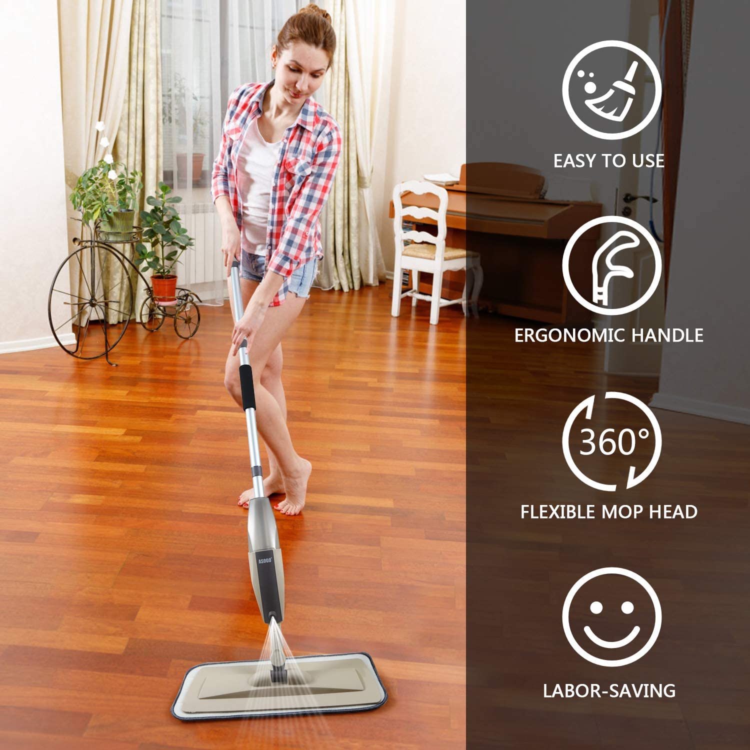 refillable floor mop