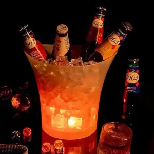 RhythmGlow 5L Bluetooth Speaker Ice Bucket